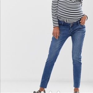 Bandia Maternity over the bump ankle skinny jean